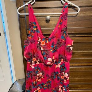 Hawaiian them party dress